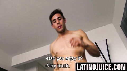 Straight Latino drilled deep for cash and cums