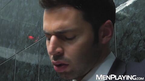 Naughty Dario Beck wants some cock action with hunk Klein Kerr