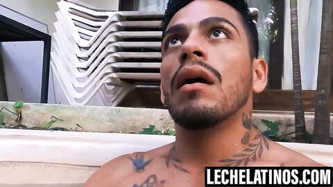 LecheLatinos.com - Angel and I try positions before my cum shower