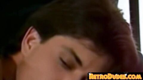 RetroDudes.com - Horny jock wears seductive underwear before hardcore sex