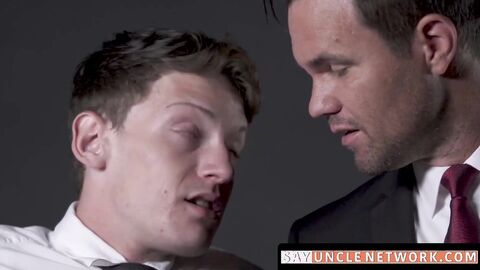 SayUncleNetwork.com - Naughty twink barebacks then blessed with Mormon elders creampi