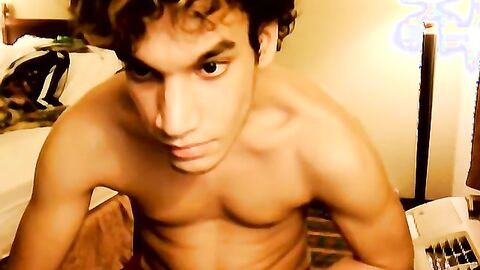 Tristan Hallister wanks his beautiful cock for the camera