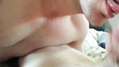 Big-Cock Buddies Blow and Masturbate