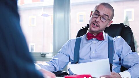 Hunk Jack Bandit goes ball deep at Lazzaratos tight butthole