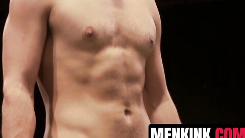 Derrek Diamond vs Brandon Monroe fight to spank and fuck the loser