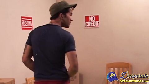 Blond street boi Jason Phisher got pierced in the ass by hunk Oliverâs big cock