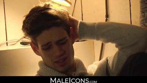 MaleIcons.com - Muscle stud Tobias's intense anal play with gorgeous Michael Delray's