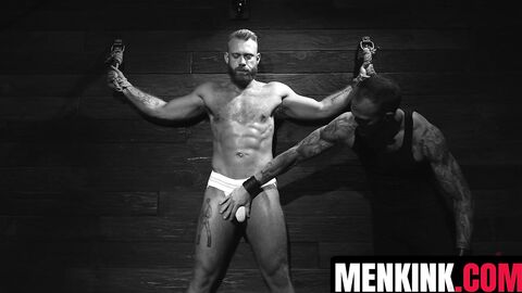 Christian Wilde ruins Brogan with clothespins and waterboard torture