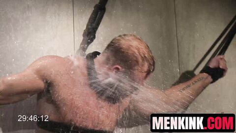 Christian Wilde ruins Brogan with clothespins and waterboard torture