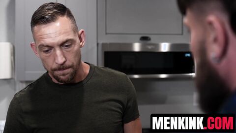 Con Ethan Sinns endures rough anal after hot wax torture by Heath Halo