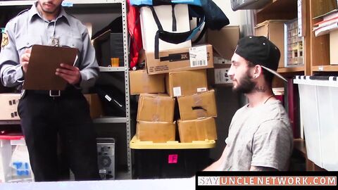 SayUncleNetwork.com - Straight perpetrator barebacked roughly as officer's punishment