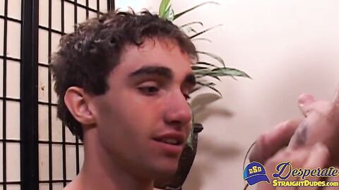 Cory Woodall loves masturbating and putting a dildo on his hole then cum in Isaak's m