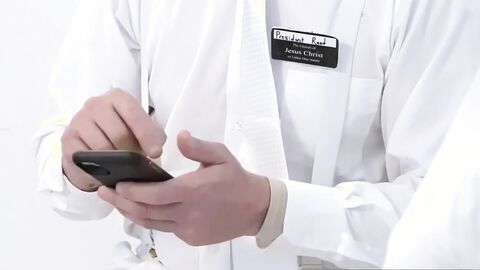 BoyMissionary.com - Cute twink's bondage and jerk off by sexy Mormon jock