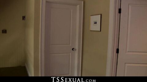 TSSexual.com - Trans latina swallows dick before riding passionately