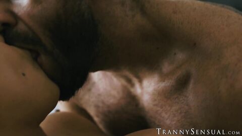 Tatted trans Eva Maxim serves hole breakfast to stepdad Ricky Larkin