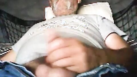 Mature Daddy Cums Hard