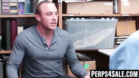 BBC officer disciplines suspect with brutal raw fuck