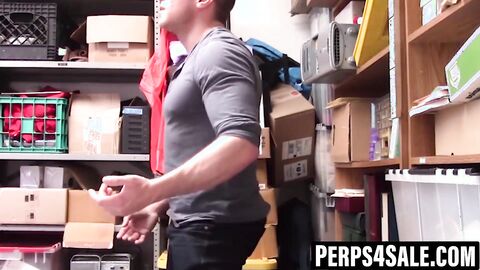 BBC officer disciplines suspect with brutal raw fuck