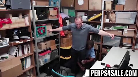 BBC officer disciplines suspect with brutal raw fuck