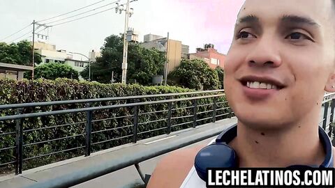 LecheLatinos.com - Kissing Jaciel O before barebacking his ass