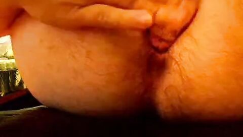 Bareback Creampie: Self-Fucking My Ass