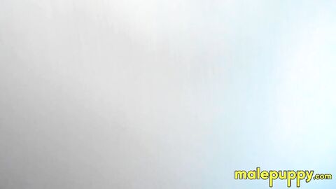 Giant sitter Leo Blue takes off his smelly socks to make you rub both his feet