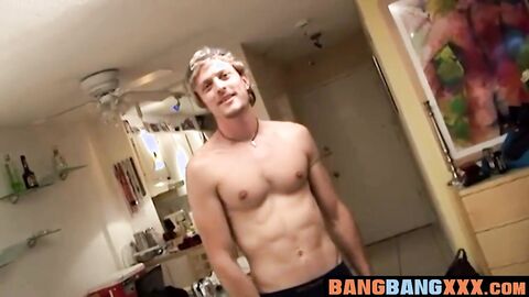 BangBangXXX.com - Jason Denver's post-work dick play and intense jerk-off session