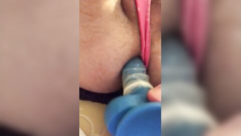 Sissy Boy's First Time with a Dildo