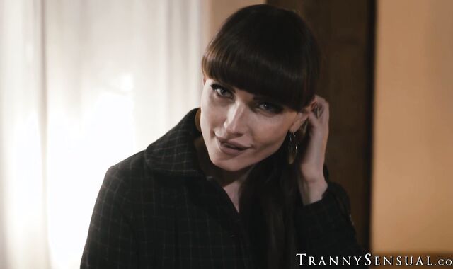 Colby Jensens thick cock destroys trans Natalie Mars tightest hole