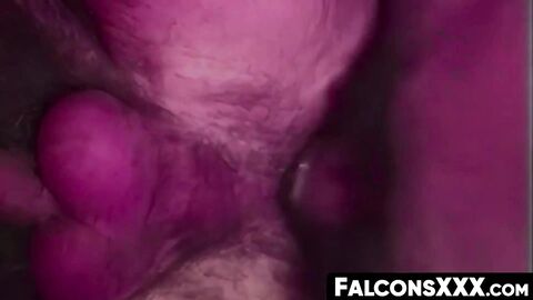 FalconsXXX.com - Jacob's distant masturbation teases a watching Kristofer