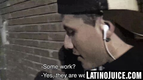 Curious straight Latino submits to hung gay friend