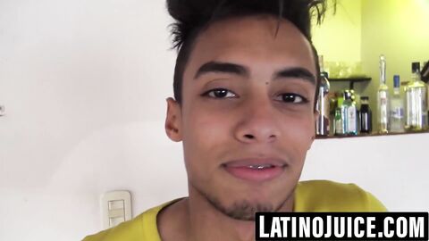 Latino bottom takes multiple facial loads in wild threesome