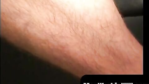 MenWorkinXXX.com - Stud tugs on his hard boner very calmly and with intense focus