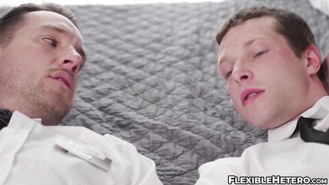 Benjamin Blue smashed Mark Blue tight ass slow and hard