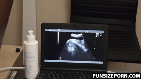 Small twink gets raw rough drilling by the naughty doctor