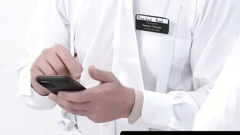 SayUncleNetwork.com - Cute twink tied up and stroked hard by sexy Mormon jock