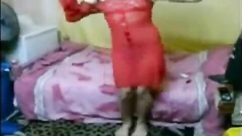 Egyptian Crossdresser Ingy Dances