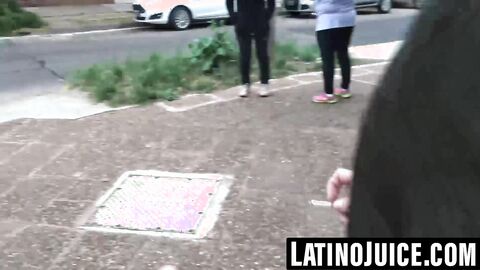 Pierced boy sucks cock POV then takes outdoor bareback