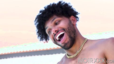 Tony Genius big black cock raw drills Benny Foxs gaping ass