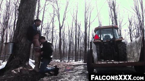 FalconsXXX.com - Kenzo delivers a raw deep pounding to Upton's eager ass
