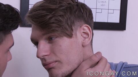 Young jocks Zack Grayson and Justin Dean make passionate love