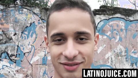 Three well hung straight Latinos in intense threesome sex