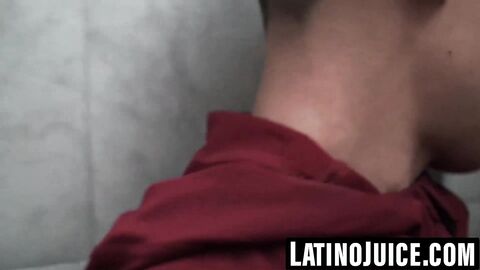 Petite Latino overwhelmed by massive cock and facial