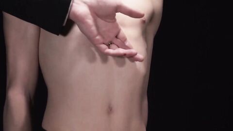 Light BDSM teen bred bareback by bearded daddy