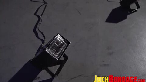 Dire torments Derek Pain more by clamping his manhood and chaining his balls