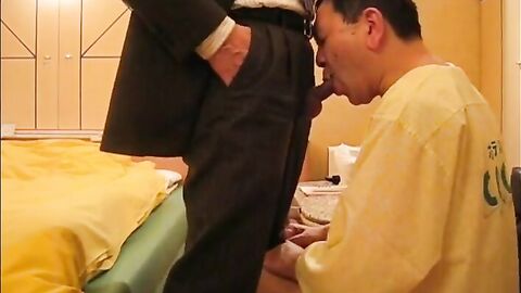 Sucking My Asian Daddy's Small Cock