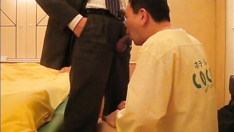 Sucking My Asian Daddy's Small Cock