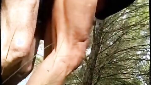 Daddy's Bareback Adventure: Outdoor Amateur Fun