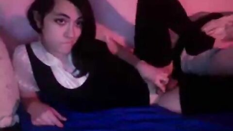 Miko - Cute Amateur Crossdresser on Webcam