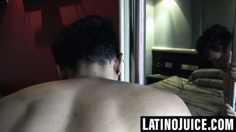Latino virgin experiences first fuck with raw cock